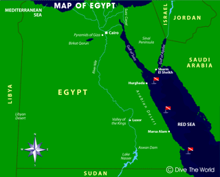 Map of Egypt (click to enlarge in a new window)